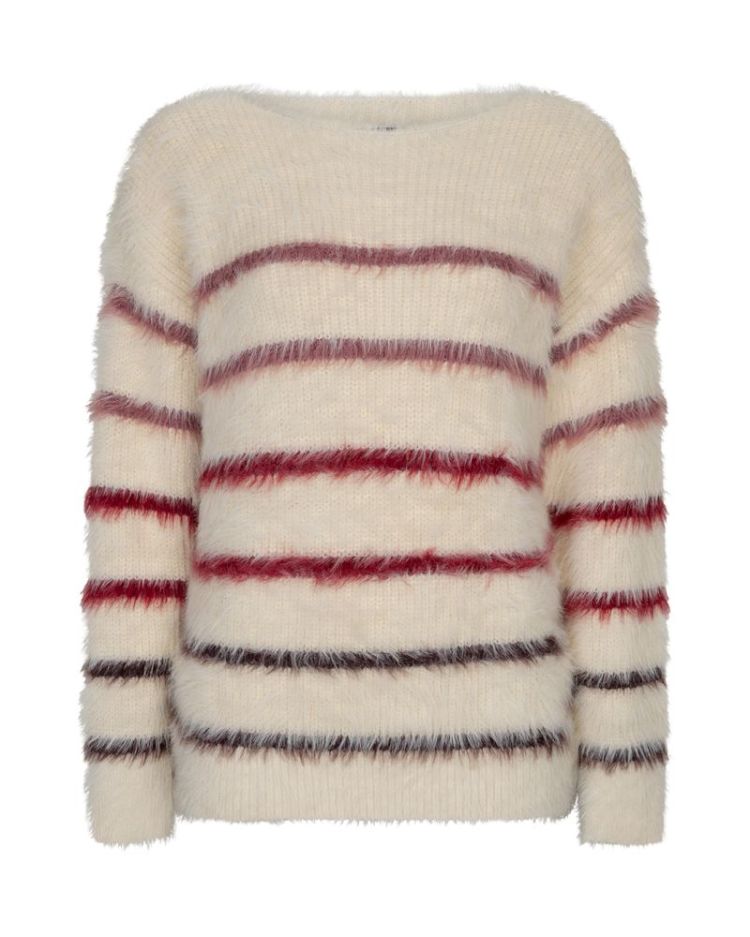  CREME/BURGUNDY